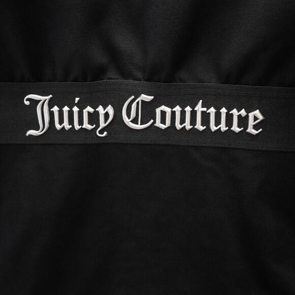 Juicy Couture Black Logo Seamless Shaping Bodysuit Cami Y2K Stretch M Clubwear - Picture 6 of 6